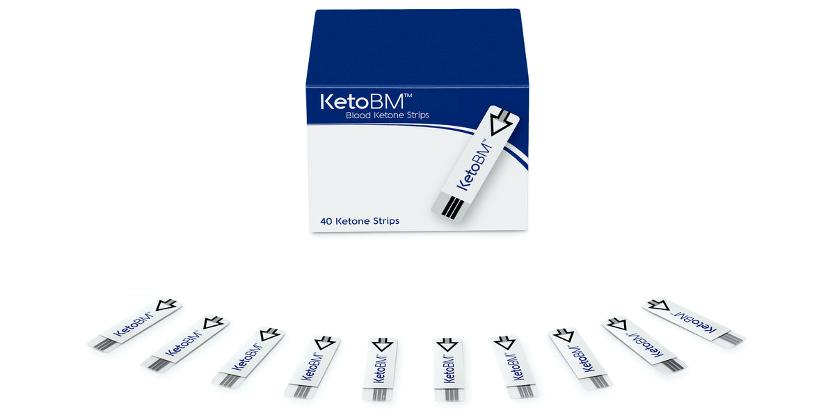 KetoBM Ketone Test Strips - Pack of 40 Strips